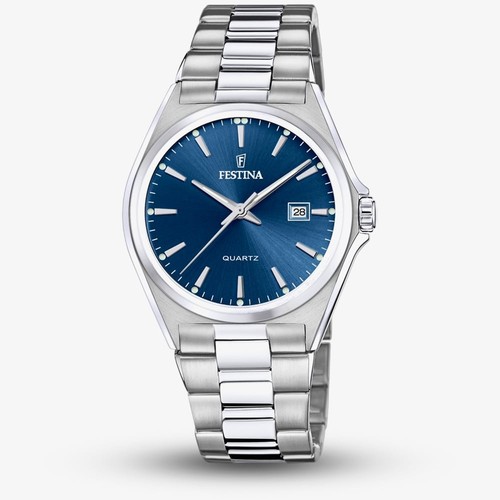 Festina mens classic - blue, dial