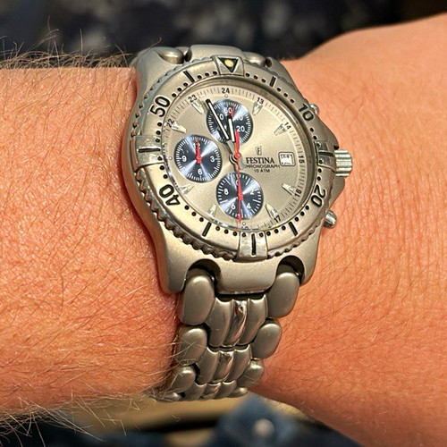 Festina chronograph titanium - festina,