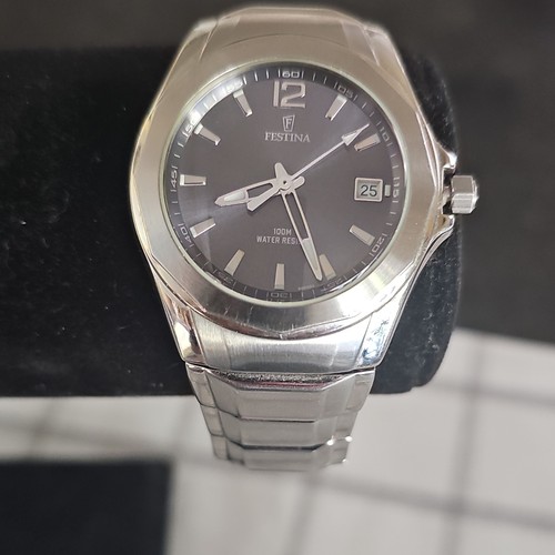 Festina men analog date 100m - festina,
