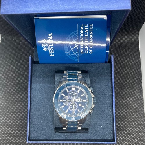 Festina f16628 blue ceramic - festina,