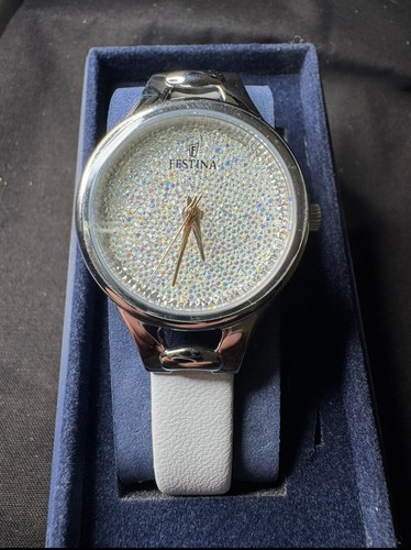 Festina swarovski white ladies - swarovski,