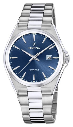 Festina men blue dial - men's, |