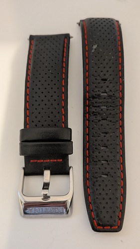 Genuine festina black leather - genuine,
