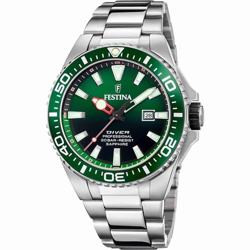 Festina f20663 men green - festina, men's