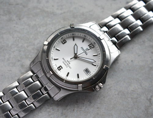 Festina men watch silver - festina,